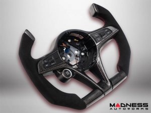 Alfa Romeo Giulia Custom Steering Wheel - Carbon Fiber - F1 Style - Non QV Models